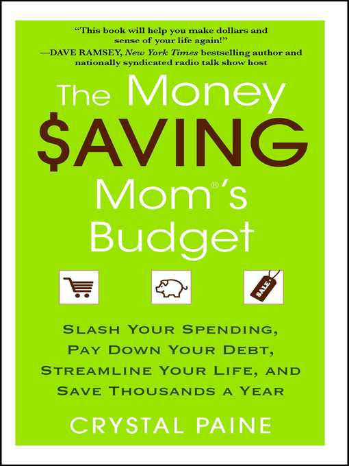 Title details for The Money Saving Mom's Budget by Crystal Paine - Wait list